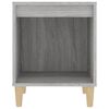 vidaXL Κομοδίνο Γκρι Sonoma 40x35x50 εκ.