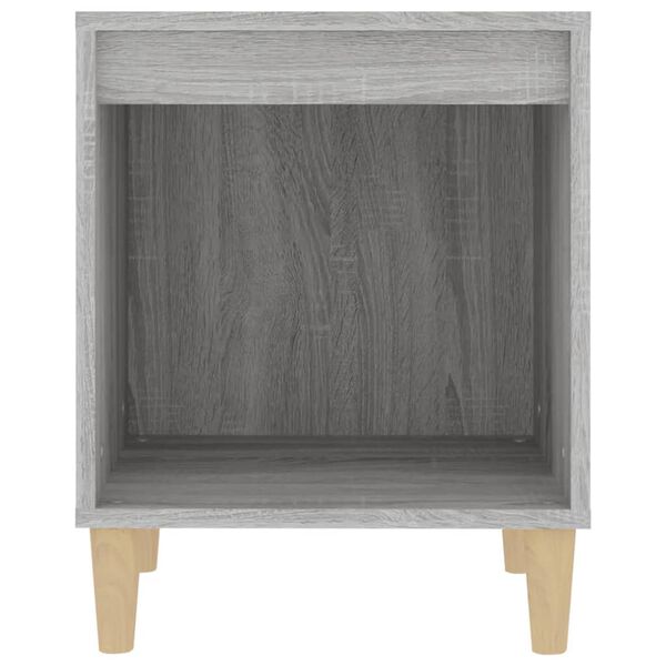 vidaXL Κομοδίνο Γκρι Sonoma 40x35x50 εκ.