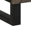 vidaXL Ντουλάπι Μπάνιου Μαύρο 38 x 33 x 58 εκ. από Μασίφ Ξύλο Μάνγκο