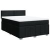 vidaXL &Kappa;&rho;&epsilon;&beta;ά&tau;&iota; Boxspring &mu;&epsilon; &Sigma;&tau;&rho;ώ&mu;&alpha; &Mu;&alpha;ύ&rho;&omicron; 160x200 &epsilon;&kappa;. &Upsilon;&phi;&alpha;&sigma;&mu;ά&tau;&iota;&nu;&omicron;