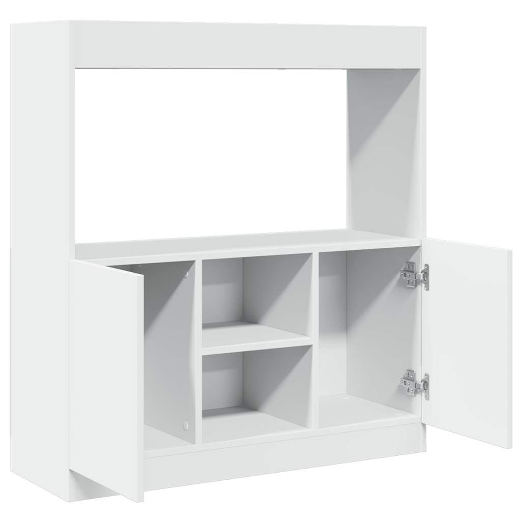 vidaXL Ντουλάπι Λευκό 92 x 33 x 100 εκ. από Επεξεργασμένο Ξύλο