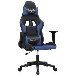 vidaXL &Kappa;&alpha;&rho;έ&kappa;&lambda;&alpha; Gaming &Mu;&alpha;&sigma;ά&zeta; &Mu;&alpha;ύ&rho;&omicron;/&Mu;&pi;&lambda;&epsilon; &alpha;&pi;ό &Sigma;&upsilon;&nu;&theta;&epsilon;&tau;&iota;&kappa;ό &Delta;έ&rho;&mu;&alpha;