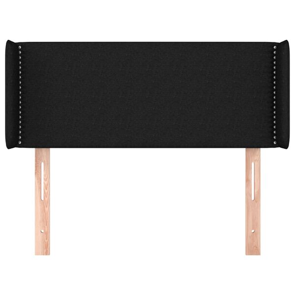 vidaXL Κεφαλάρι με Πτερύγια Μαύρο 93x16x78/88 εκ. Υφασμάτινο