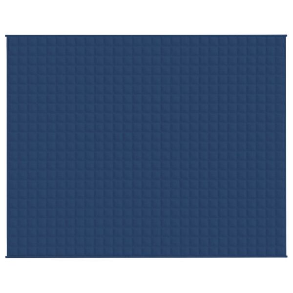 vidaXL Κουβέρτα Βαρύτητας Μπλε 235 x 290 εκ. 11 κ. Υφασμάτινη