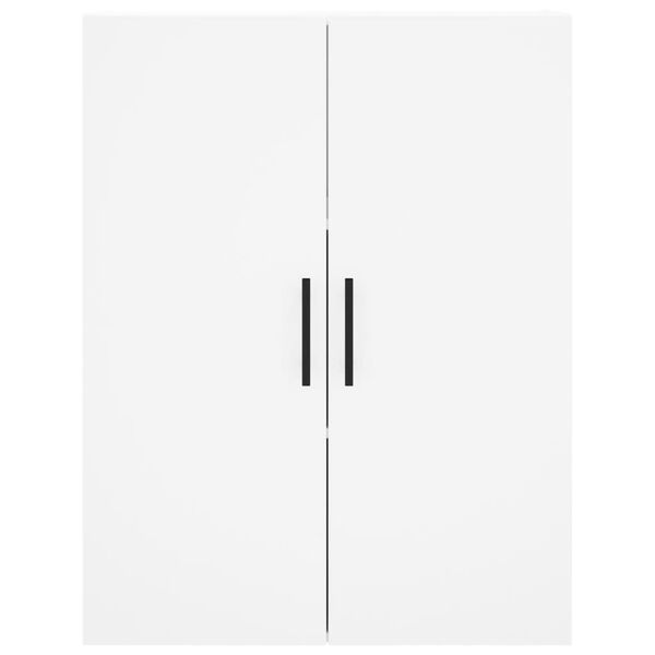vidaXL Ντουλάπι Λευκό 69,5x34x180 εκ. από Επεξεργασμένο Ξύλο