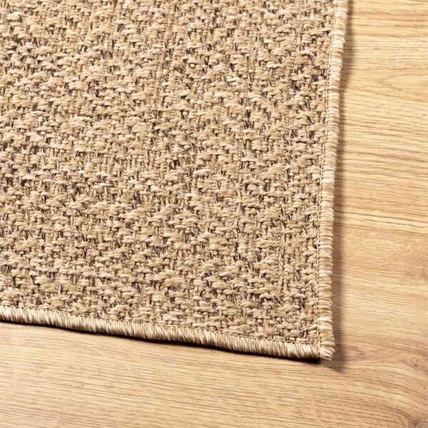 vidaXL Χαλί ZIZUR Όψη Γιούτας Εσωτ. & Εξωτ. Χώρου 140 x 200 εκ.