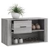vidaXL Παπουτσοθήκη Γκρι Sonoma 80x35x45 εκ. από Επεξεργασμένο Ξύλο