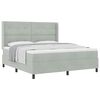 vidaXL &Kappa;&rho;&epsilon;&beta;ά&tau;&iota; &mu;&epsilon; &epsilon;&lambda;&alpha;&tau;ή&rho;&iota;&alpha; &Alpha;&nu;&omicron;&iota;&chi;&tau;ό &gamma;&kappa;&rho;&iota; 180 x 200 cm &Beta;&epsilon;&lambda;&omicron;ύ&delta;&omicron;