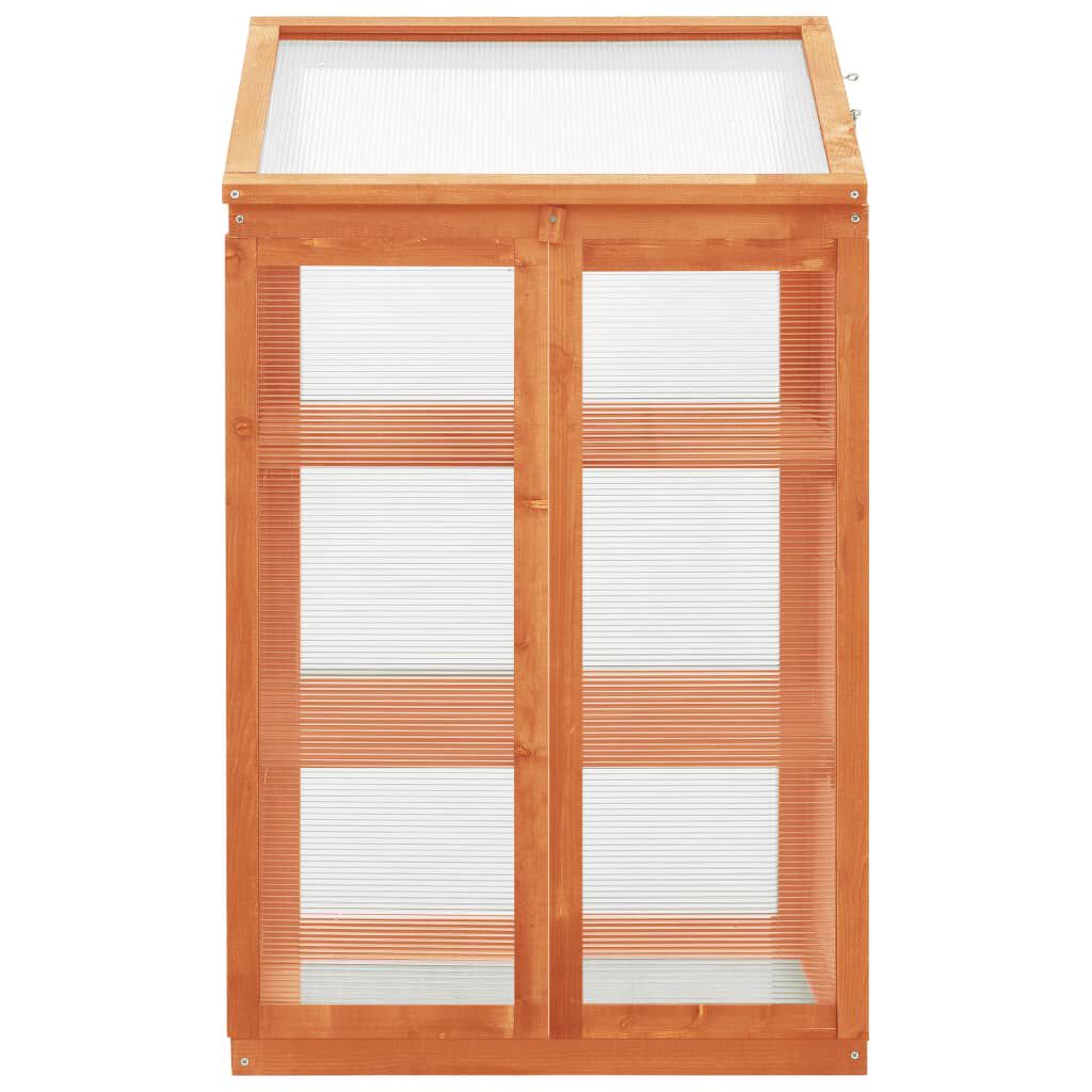 vidaXL Θερμοκήπιο 60 x 45 x 100 εκ. από Ξύλο Ελάτης