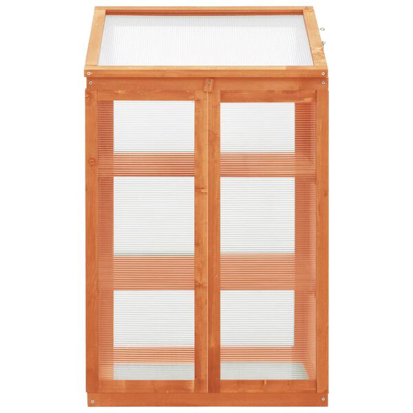 vidaXL Θερμοκήπιο 60 x 45 x 100 εκ. από Ξύλο Ελάτης