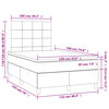 vidaXL &Kappa;&rho;&epsilon;&beta;ά&tau;&iota; Boxspring &mu;&epsilon; &Sigma;&tau;&rho;ώ&mu;&alpha; &Mu;&alpha;ύ&rho;&omicron; 120x190 &epsilon;&kappa;. &Beta;&epsilon;&lambda;&omicron;ύ&delta;&iota;&nu;&omicron;