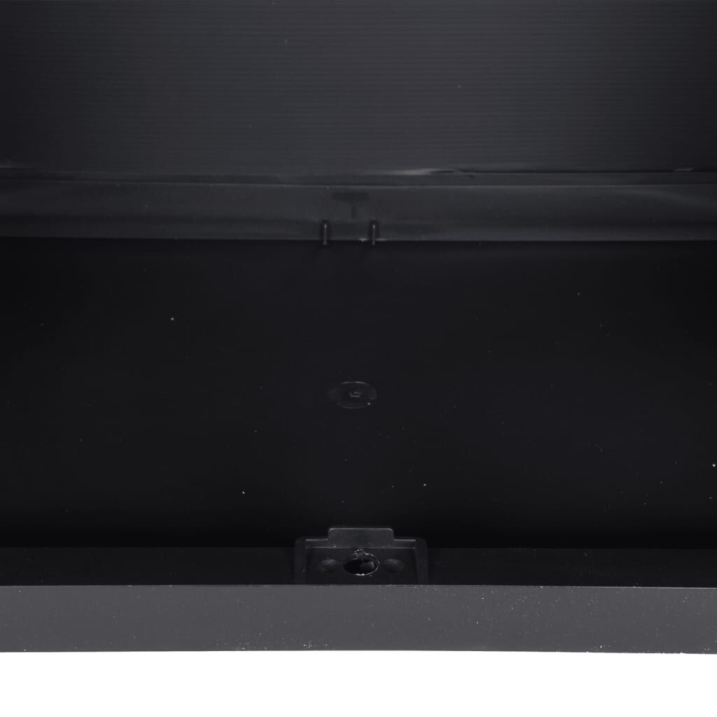 vidaXL Ντουλάπι Αποθ. Εξ. Χώρου Γκρι/Μαύρο 65x37x165εκ. Πολυπροπυλένιο