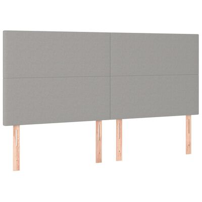 vidaXL Κρεβάτι Boxspring με Στρώμα Αν. Πράσινο 160x200εκ Υφασμάτινο