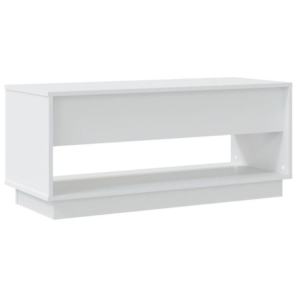 vidaXL Έπιπλο Τηλεόρασης Λευκό 102 x 41 x 44 εκ. από Επεξ. Ξύλο