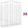 vidaXL &Sigma;&upsilon;&rho;&mu;&alpha;&tau;&omicron;&kappa;&iota;&beta;ώ&tau;&iota;&alpha; &Tau;&omicron;&xi;&omega;&tau;ά 8 &tau;&epsilon;&mu;. 200x50x220/240 &epsilon;&kappa;. &Gamma;&alpha;&lambda;&beta;&alpha;&nu;. &Alpha;&tau;&sigma;ά&lambda;&iota;