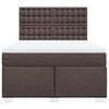 vidaXL &Kappa;&rho;&epsilon;&beta;ά&tau;&iota; Boxspring &mu;&epsilon; &Sigma;&tau;&rho;ώ&mu;&alpha; &Sigma;&kappa;&omicron;ύ&rho;&omicron; &Kappa;&alpha;&phi;έ 140x190 &epsilon;&kappa;. &Upsilon;&phi;&alpha;&sigma;&mu;ά&tau;&iota;&nu;&omicron;
