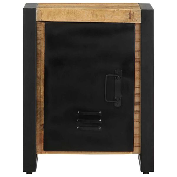 vidaXL Κομοδίνο 40x30x51 cm Στερεό ακατέργαστο ξύλο Μάνγκο