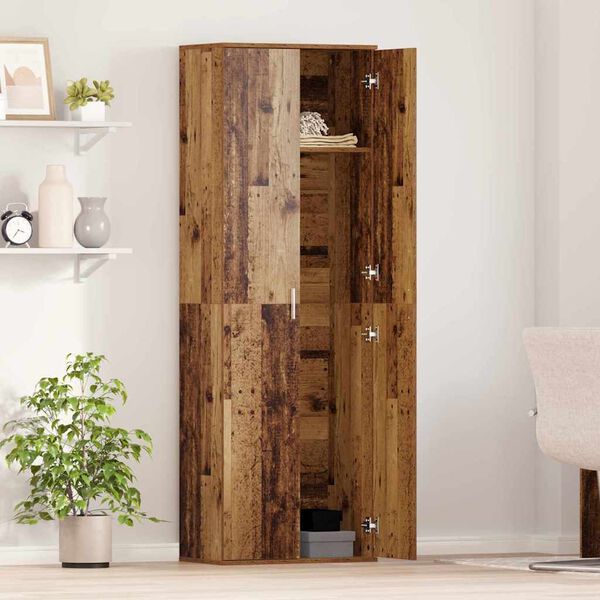 vidaXL Highboard &Pi;&alpha;&lambda;&iota;ό &Xi;ύ&lambda;&omicron; 60 x 35 x 180 &epsilon;&kappa;&alpha;&tau;&omicron;&sigma;&tau;ά &Epsilon;&pi;&epsilon;&xi;&epsilon;&rho;&gamma;&alpha;&sigma;&mu;έ&nu;&omicron; &xi;ύ&lambda;&omicron;