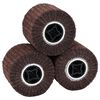 vidaXL Λειαντικοί Ρολοί 3 pcs Καφέ 12 x 12 x 10 εκ. Συνθετικές ίνες