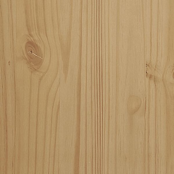 vidaXL Ντουλάπι FLORO Καφέ 114 x 43 x 74 εκ. από Μασίφ Ξύλο Πεύκου
