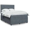 vidaXL &Kappa;&rho;&epsilon;&beta;ά&tau;&iota; Boxspring &mu;&epsilon; &Sigma;&tau;&rho;ώ&mu;&alpha; &Sigma;&kappa;&omicron;ύ&rho;&omicron; &Gamma;&kappa;&rho;&iota; 140x190 &epsilon;&kappa;. &Beta;&epsilon;&lambda;&omicron;ύ&delta;&iota;&nu;&omicron;