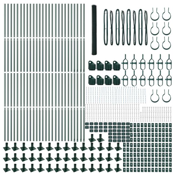 vidaXL &Sigma;&tau;ύ&lambda;&omicron;&sigmaf; &Pi;&epsilon;&rho;&iota;&phi;&rho;ά&xi;&epsilon;&omega;&nu; &Pi;&rho;ά&sigma;&iota;&nu;&omicron; 100 x 1,6 m (25 mm &pi;&lambda;έ&gamma;&mu;&alpha;)
