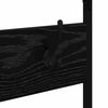 vidaXL Ράφι Ρούχων Μαύρη Οξυά 100 x 41 x 184 εκ Επεξεργασμένο ξύλο