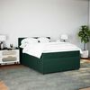 vidaXL &Kappa;&rho;&epsilon;&beta;ά&tau;&iota; Boxspring &mu;&epsilon; &Sigma;&tau;&rho;ώ&mu;&alpha; &Sigma;&kappa;&omicron;ύ&rho;&omicron; &Pi;&rho;ά&sigma;&iota;&nu;&omicron; 160x200&epsilon;&kappa;. &Beta;&epsilon;&lambda;&omicron;ύ&delta;&iota;&nu;&omicron;