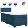 vidaXL &Kappa;&rho;&epsilon;&beta;ά&tau;&iota; Boxspring &mu;&epsilon; &Sigma;&tau;&rho;ώ&mu;&alpha; &Mu;&pi;&lambda;&epsilon; 90x190 &epsilon;&kappa;. &Beta;&epsilon;&lambda;&omicron;ύ&delta;&iota;&nu;&omicron;