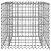 vidaXL Συρματοκιβώτιο Ασημί 70 x 70 x 65 εκ. από Γαλβανισμένο Χάλυβα