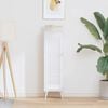 vidaXL &Pi;ό&rho;&tau;&alpha; &nu;&tau;&omicron;&upsilon;&lambda;&alpha;&pi;&iota;&omicron;ύ Louvred Design &Lambda;&epsilon;&upsilon;&kappa;ό 99x29,5 cm