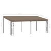 vidaXL Κιόσκι Επιτοίχιο Taupe 6 x 3 x 2,5 μ.