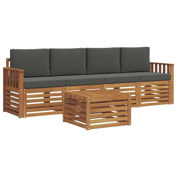 vidaXL &Sigma;&epsilon;&tau; &Kappa;&alpha;&nu;&alpha;&pi;έ &mu;&epsilon; &mu;&alpha;&xi;&iota;&lambda;ά&rho;&iota; &Phi;&upsilon;&sigma;&iota;&kappa;ό &kappa;&alpha;&iota; &Alpha;&nu;&theta;&rho;&alpha;&kappa;ί &Sigma;&tau;&epsilon;&rho;&epsilon;ό &Xi;ύ&lambda;&omicron; &Alpha;&kappa;&alpha;&kappa;ί&alpha;&sigmaf;