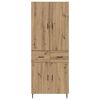 vidaXL Highboard &mu;&epsilon; &sigma;&upsilon;&rho;&tau;ά&rho;&iota; 2 pcs Artisan Oak &Sigma;ύ&nu;&theta;&epsilon;&tau;&omicron; &Xi;ύ&lambda;&omicron; &kappa;&alpha;&iota; &Gamma;&upsilon;&alpha;&lambda;ί