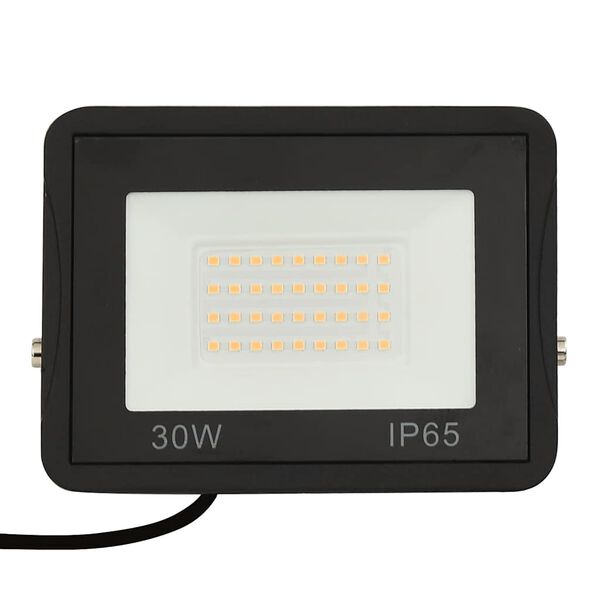 vidaXL Προβολείς LED 2 τεμ. Θερμό Λευκό 30 W