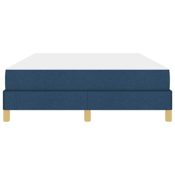 vidaXL Κρεβάτι με ελατήρια Μπλε και Καφέ 160 x 200 cm