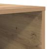 vidaXL Τραπεζάκι σαλονιού artisan δρυς 80 x 80 x 36.5 εκ