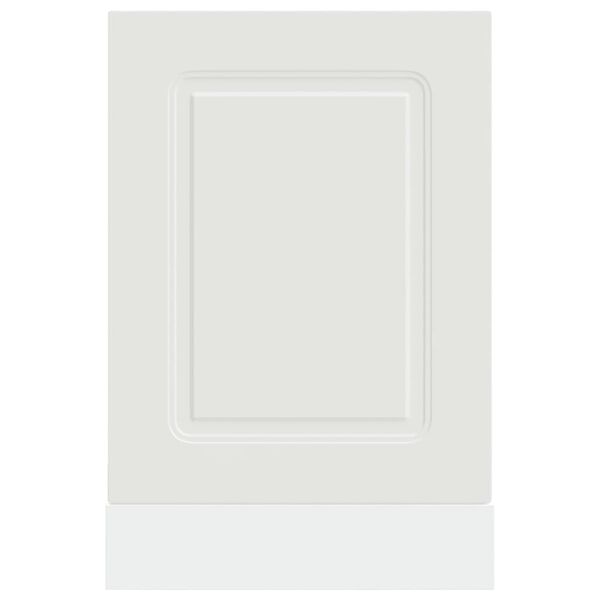 vidaXL Πίνακας πλυντηρίου πιάτων "Kalmar" Λευκό 45x1,5x67 cm