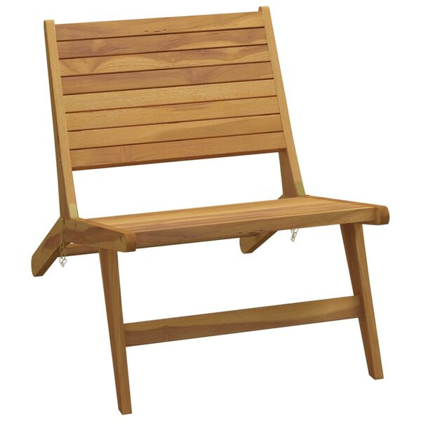 vidaXL Καρέκλα Κήπου από Μασίφ Ξύλο Teak