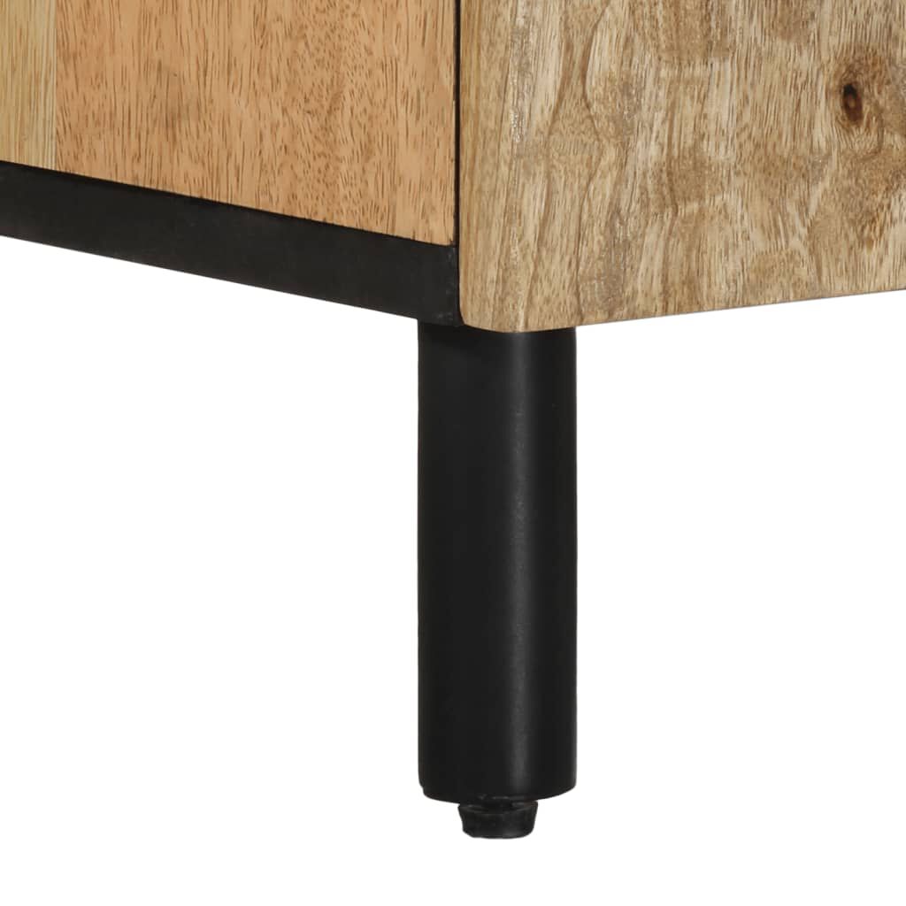vidaXL Κομοδίνο 50 x 33 x 60 εκ. από Μασίφ Ξύλο Μάνγκο