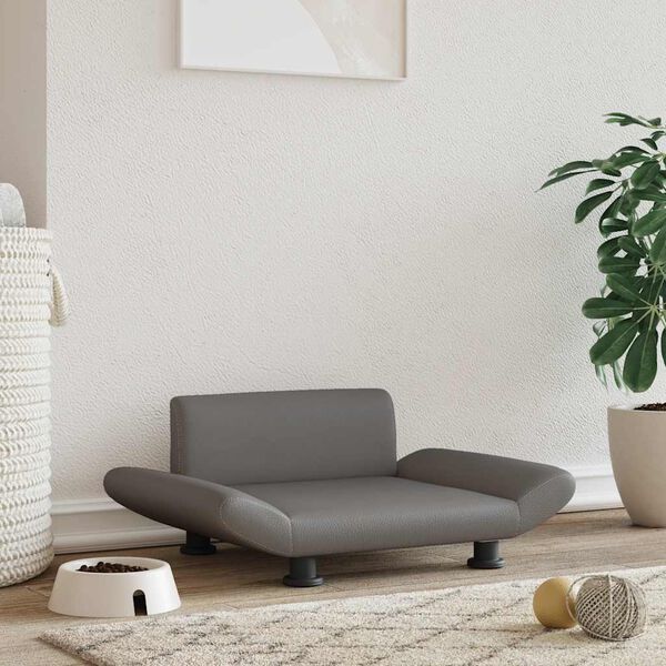 vidaXL &Kappa;&rho;&epsilon;&beta;ά&tau;&iota; &Sigma;&kappa;ύ&lambda;&omicron;&upsilon; &Gamma;&kappa;&rho;&iota; 70x45x28 &epsilon;&kappa;. &alpha;&pi;ό &Sigma;&upsilon;&nu;&theta;&epsilon;&tau;&iota;&kappa;ό &Delta;έ&rho;&mu;&alpha;