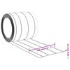 vidaXL Λωριδοκουρτίνα Διαφανής 10 μ. 200 χιλ.x1,6 χιλ. από PVC