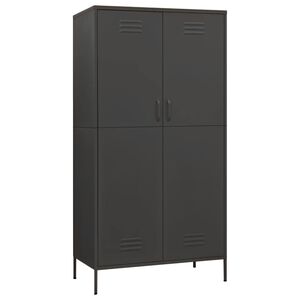 vidaXL &Nu;&tau;&omicron;&upsilon;&lambda;ά&pi;&alpha; &Alpha;&nu;&theta;&rho;&alpha;&kappa;ί 90 x 50 x 180 &epsilon;&kappa;. &alpha;&pi;ό &Alpha;&tau;&sigma;ά&lambda;&iota;