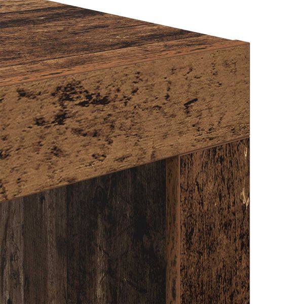 vidaXL Τραπεζάκι σαλονιού Παλιό ξύλο 50 x 50 x 35 cm
