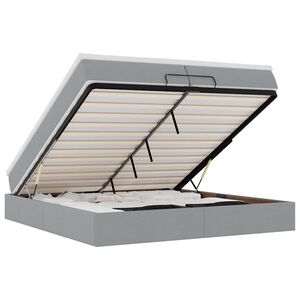 vidaXL &Omicron;&theta;&omega;&mu;&alpha;&nu;&iota;&kappa;ό &kappa;&rho;&epsilon;&beta;ά&tau;&iota; &mu;&epsilon; &sigma;&tau;&rho;ώ&mu;&alpha;&tau;&alpha; &alpha;&nu;&omicron;&iota;&chi;&tau;ό &gamma;&kappa;&rho;&iota; 200x200cm ύ&phi;&alpha;&sigma;&mu;&alpha;