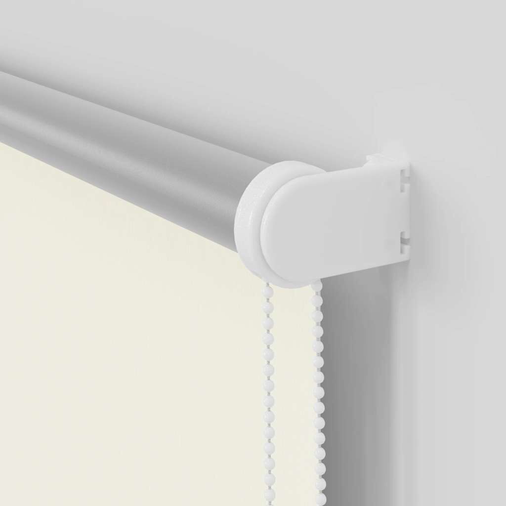 vidaXL Ρολέρ Μπλακάουτ Υπόλευκη 145x130 εκ. Πλάτος υφάσματος 141,6εκ.