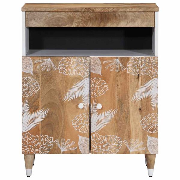 vidaXL Sideboard 60x33,5x75 cm μασίφ ξύλο Mango