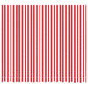 vidaXL Τεντόπανο Ανταλλακτικό Ριγέ Κόκκινο / Λευκό 3 x 2,5 μ.