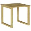 vidaXL Τραπέζι Ξαπλώστρας Καφέ 40 x 40 x 36 cm