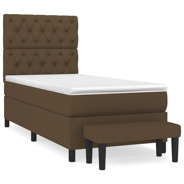 vidaXL &Kappa;&rho;&epsilon;&beta;ά&tau;&iota; Boxspring &mu;&epsilon; &Sigma;&tau;&rho;ώ&mu;&alpha; &Sigma;&kappa;&omicron;ύ&rho;&omicron; &Kappa;&alpha;&phi;έ 80x200 &epsilon;&kappa;. &Upsilon;&phi;&alpha;&sigma;&mu;ά&tau;&iota;&nu;&omicron;